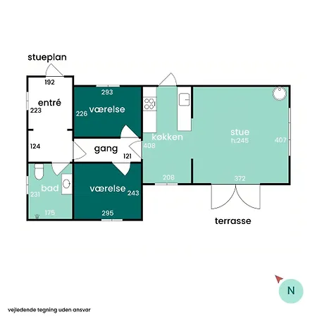 Comfortable Summer House In 度假居 *